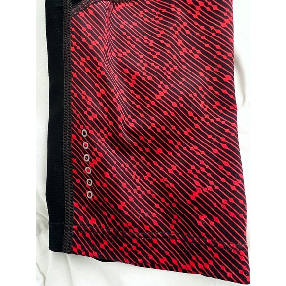 Nike DRI FIT Red and Black Capri Leggings Small - Picture 5 of 10